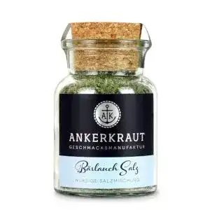 Bärlauchsalz Ankerkraut Bärlauch Salz, 110g im Korkenglas