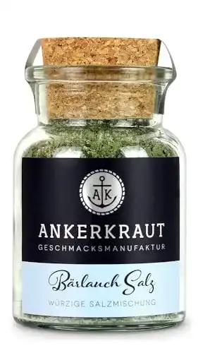 Bärlauchsalz Ankerkraut Bärlauch Salz, 110g im Korkenglas