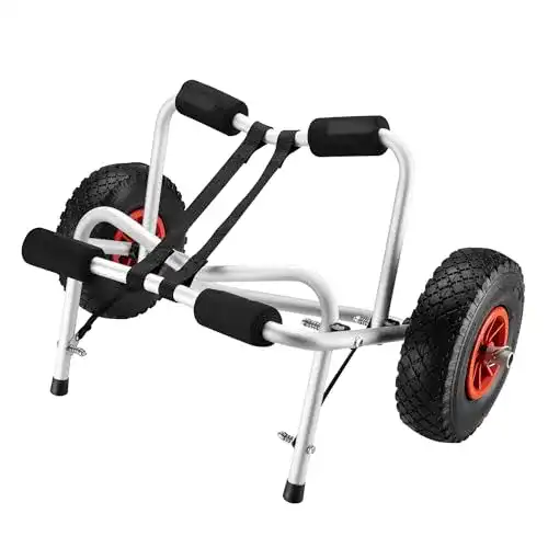 Kanuwagen Wiltec Faltbar Bootstrailer