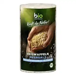 Reiswaffel bioZentrale Meersalz, vegan & glutenfrei, 1200 g