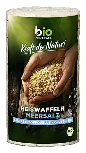 Reiswaffel bioZentrale Meersalz, vegan & glutenfrei, 1200 g