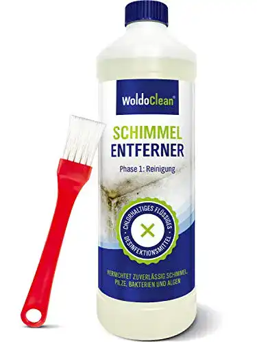 Schimmelentferner WoldoClean gegen Schimmel, 500ml mit Pinsel