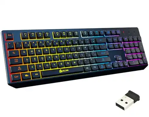 Wireless-Gaming-Tastatur KLIM Chroma QWERTZ