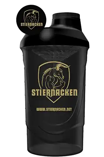 Eiweiß-Shaker STIERNACKEN – Protein Eiweiß Mix Shaker Bottle