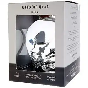 Crystal-Head-Vodka Crystal Head Vodka 40% Vol. 1l Geschenkbox