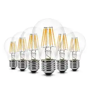 LED (E27) dimmbar iGOKU 6er Pack LED Lampe E27 Glühbirne 6W