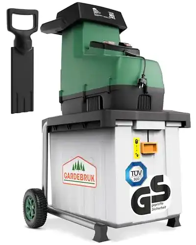 Walzenhäcksler Gardebruk Leisehäcksler Elektro 2800 W
