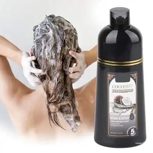 Shampoo gegen graue Haare TARSHYRY Schwarzes Haar, 500Ml