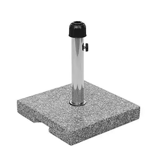 Granit-Schirmständer Mendler Sonnenschirmständer HWC-F92