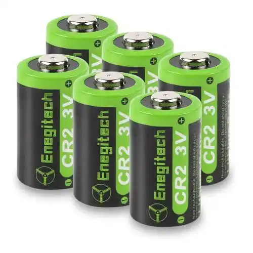 CR2-Batterie Enegitech CR2 Lithium Batterie, 3V 800mAh, 6er Pack
