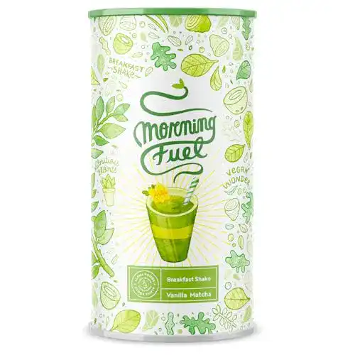 Smoothie-Pulver Alpha Foods Morning Fuel Vanille Matcha Shake