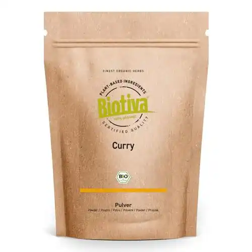 Currypulver Biotiva Edel Curry Bio gemahlen 250g Mild-Intensiv