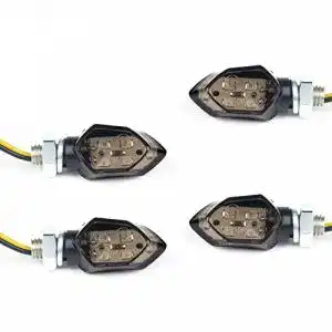 Motorrad-Blinker EXLECO 4Pcs LED Motorrad Blinker 12V LED