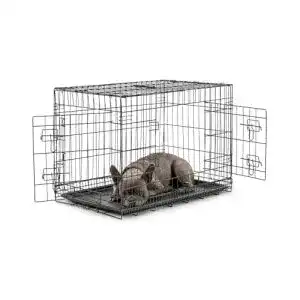 Hundekäfig lionto by dibea Hundetransportkäfig (L) 76x49x56 cm