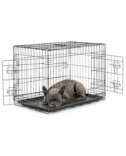 Hundekäfig lionto by dibea Hundetransportkäfig (L) 76x49x56 cm