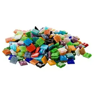 Mosaikfliesen Fliesenhandel Fundus 1 kg Glasmosaik 1x1cm