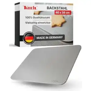 Backstahl KOCH #59 460 x 380mm für perfekte Pizza & Brot