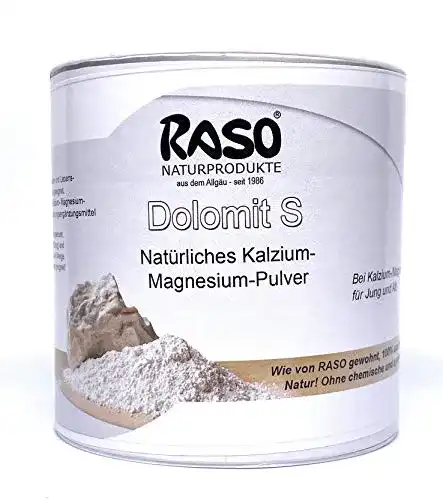 Calcium-Pulver RASO Naturprodukte Magnesium-Kalzium