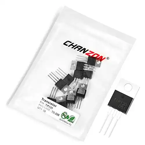 NPN-Transistor CHANZON 10 Stück TIP120 TO-220 NPN Darlington