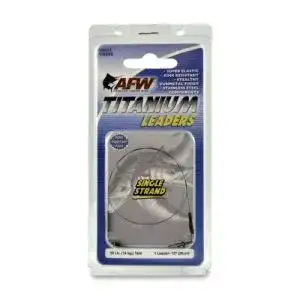 Titan-Vorfach AFW American Fishing Wire Titanium Single Strand