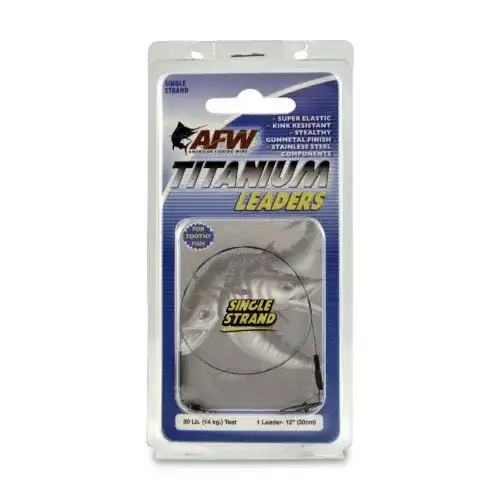 Titan-Vorfach AFW American Fishing Wire Titanium Single Strand