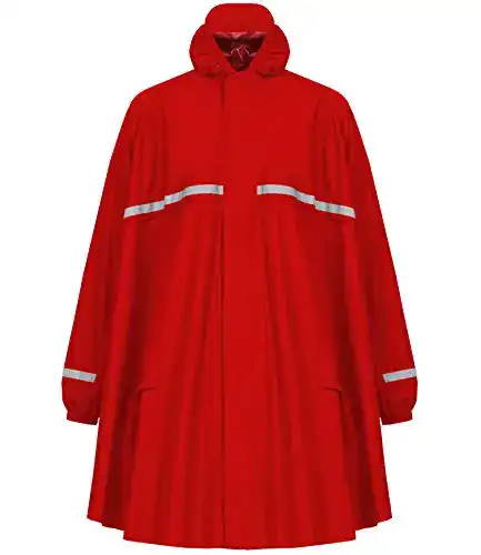 Hock-Regenponcho HOCK mit Reissverschluss und Ärmeln