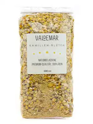 Kamillenblüten Valdemar Manufaktur Premium KAMILLE-Blüten