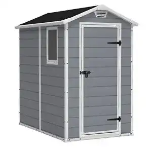 Geräteschuppen Keter 7207 Gerätehaus Manor 4×6 S, Grau, 3,8m³
