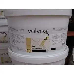 Lehmfarbe Volvox 10 Liter weiß