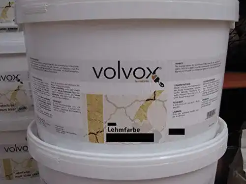 Lehmfarbe Volvox 10 Liter weiß
