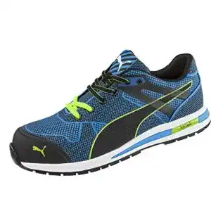 Puma-Sicherheitsschuhe PUMA Herren Blaze Knit Low, Blau, 44 EU