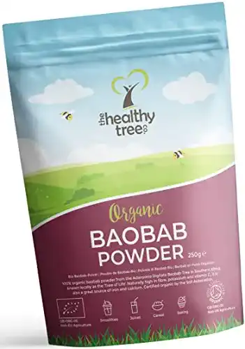 Baobab TheHealthyTree Company Bio Pulver, Rohkost, 250g