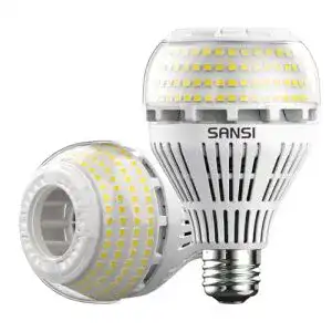 LED E27 in Kaltweiß SANSI E27 LED Lampe, 27W ersetzt 250W