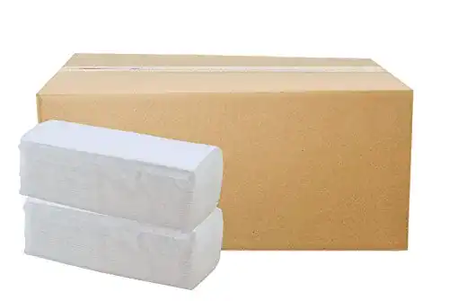 Papierhandtücher (weiß) Herrmann 4.000 Blatt 2-lagig 25 x 23 cm