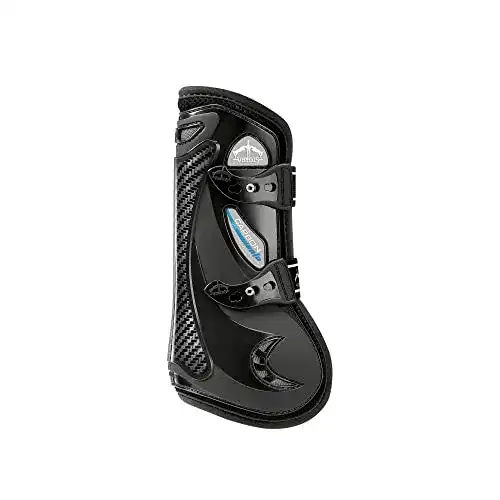 Springgamaschen Veredus Carbon Gel vento front Gr. M schwarz