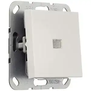 Gira-Schalter Gira 283403 Wippschalter 2p Kontroll 20A System 55