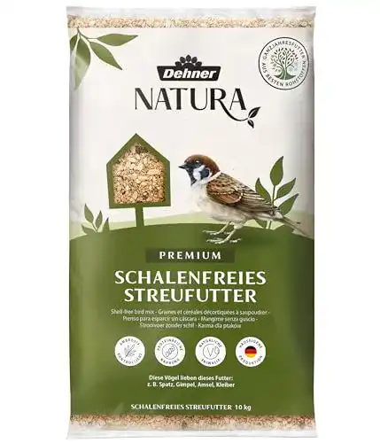 Dehner-Vogelfutter Dehner Natura, schalenfreies Streufutter, 10 kg
