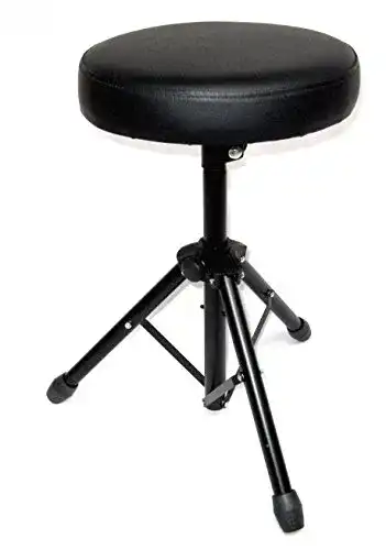 Schlagzeughocker MSA – DRUMHOCKER – STUHL – SCHWARZ