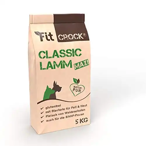 Glutenfreies Hundefutter cdVet Fit-Crock trocken Classic Lamm