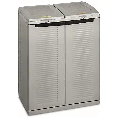 Mülltonnenbox Terry , EcoCab 2, Schrank zum Mülltrennen