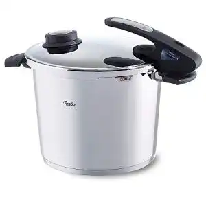 Schnellkochtopf 10 Liter Fissler vitavit edition design, 2 Garstufen