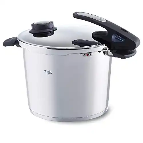 Schnellkochtopf 10 Liter Fissler vitavit edition design, 2 Garstufen