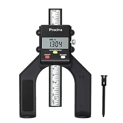 Die beste Tiefenmesser Preciva , 0-80mm Profil Digitaler für Holzbearbeitung 2026 Test Bestseller Tiefenmesser Preciva , 0-80mm Profil Digitaler für Holzbearbeitung