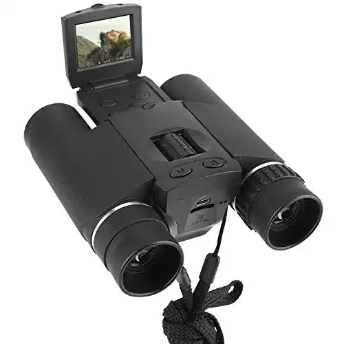 Fernglas mit Kamera Pomya Digitalkamera Fernglas 1,5 Zoll LCD