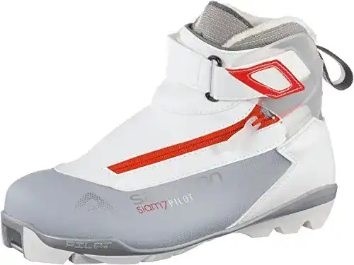 Langlaufschuh Salomon Siam 7 Pilot CF Light Grey 15/16, Light Grey