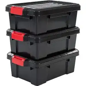 Transportbox Iris Ohyama, 3er-Set, Aufbewahrungsbox, 12.5 L