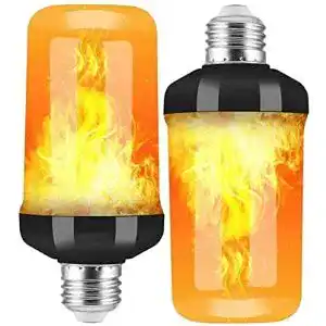 Flammen-Glühbirne Sayapeiy Flammen Glühbirne E27 Lampe LED