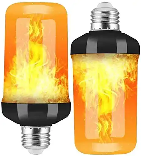 Flammen-Glühbirne Sayapeiy Flammen Glühbirne E27 Lampe LED