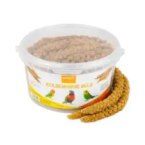 Kolbenhirse petifool gelb 500g Einzelfuttermittel für alle Ziervögel