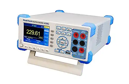 Tischmultimeter PeakTech 4095, 60000 Counts Grafisches True RMS
